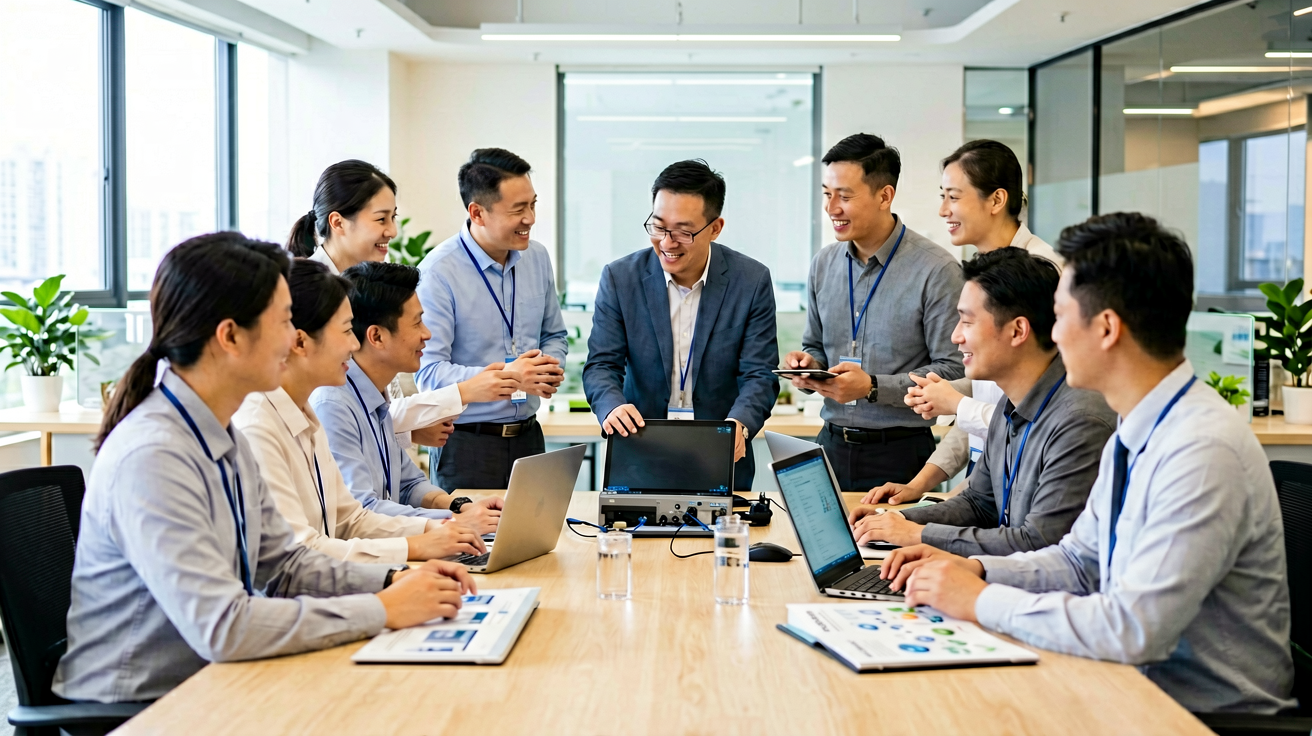 KY开元集团企业团队与办公环境