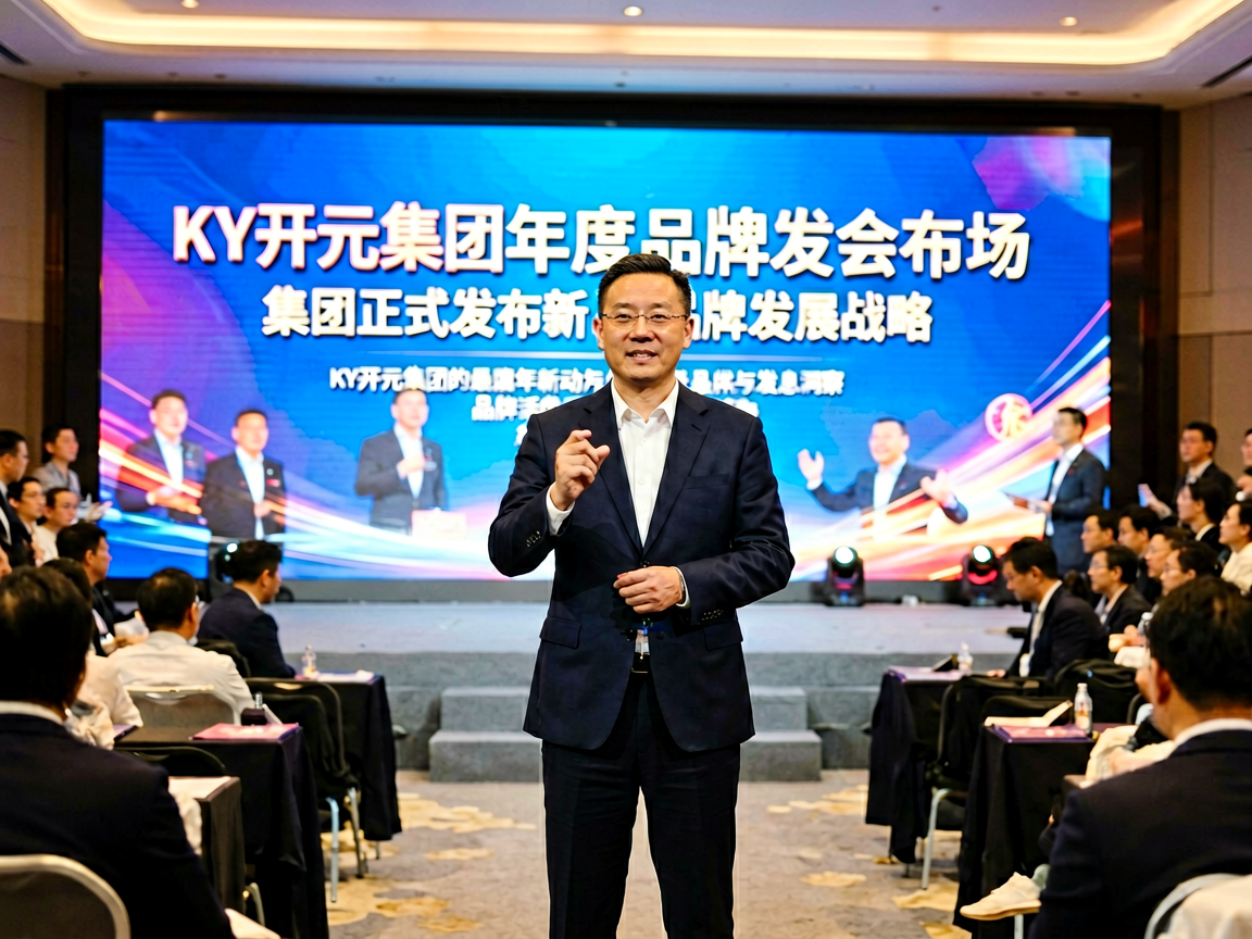 KY开元集团年度品牌发布会现场